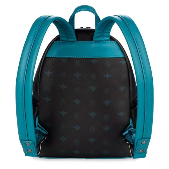 Loungefly The Haunted Mansion Glow-in-the-Dark Backpack New With Tags - Picture 2 of 8